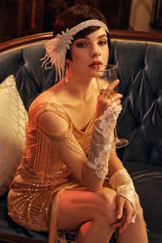 Golden Speakeasy Super Glamour Meets Mustache & Melted Morality Event Ticket - Image 6